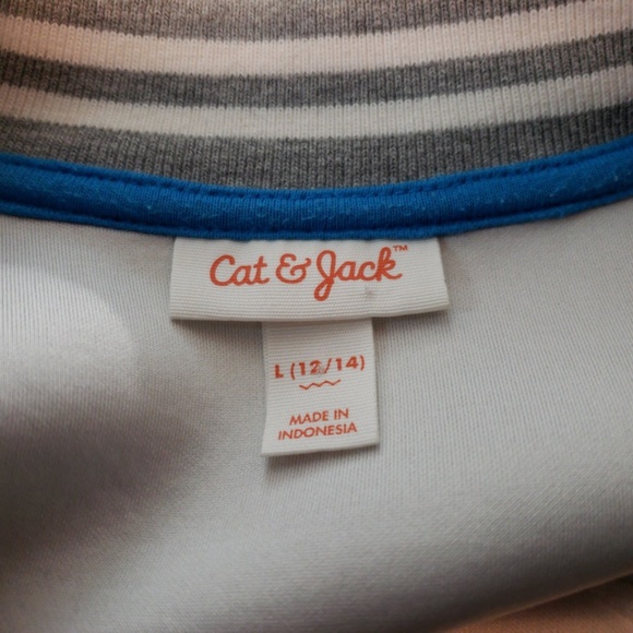 NWOT Cat & Jack Varsity Style Jacket Unisex - Picture 6 of 7